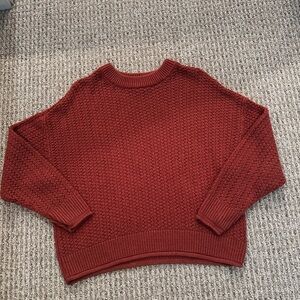 Universal Thread Rich Red Crew Neck Sweater